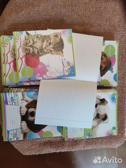 Тетради линия 24 листа новые