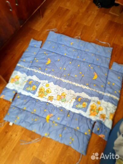 Бортики с матрацом