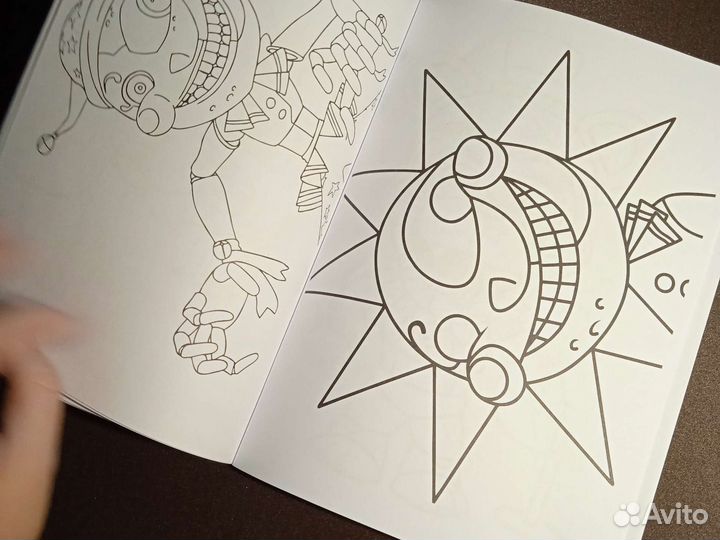 Раскраска Fnaf 9