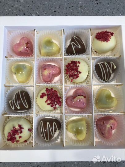 Шоколадные конфеты ручной работы