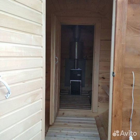 Баня бочка под ключ