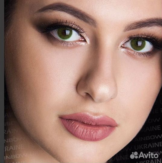 Линзы цветные Rainbow Moss Green