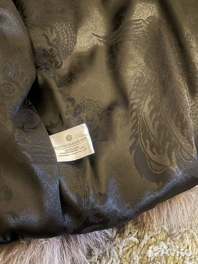 Жилет из чернобурки