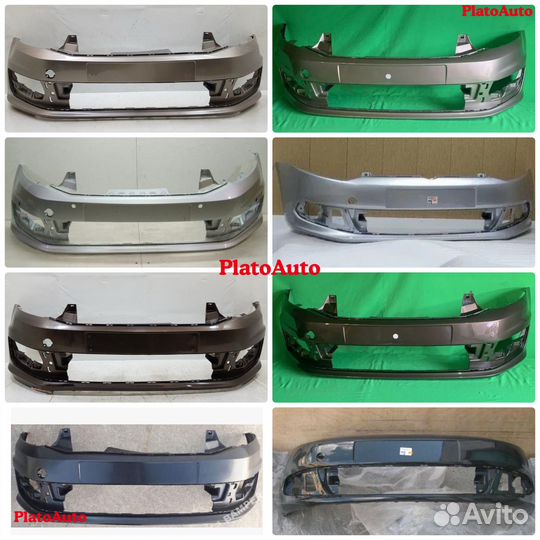 Бампер передний Volkswagen Polo 5 2010+ z234
