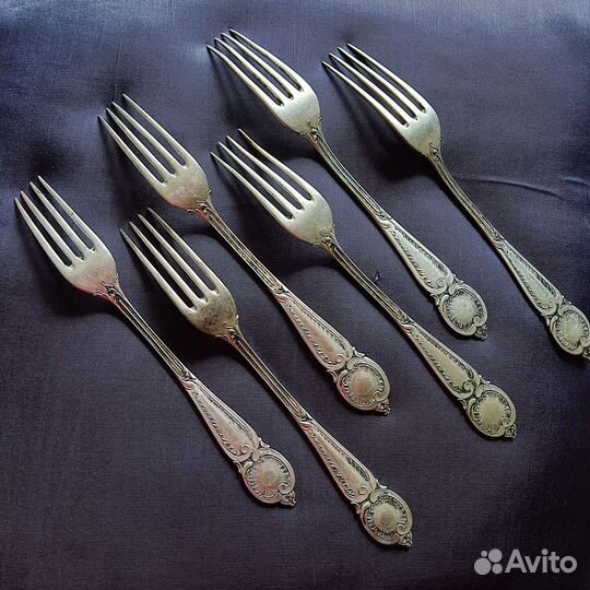6 старинных вилок