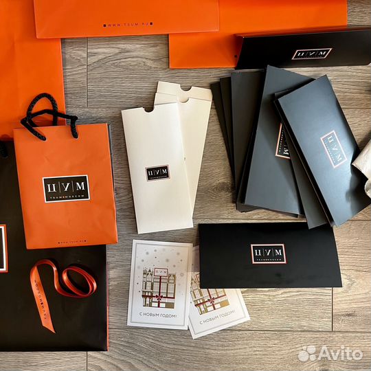 Пакет Цум Новый упаковка оригинал оранжевый