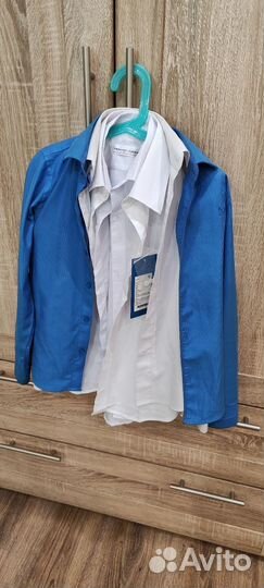 Рубашки на мальчика 122 128