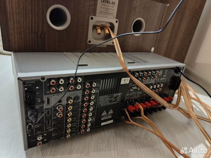 Ресивер Denon AVR-2307 + колонки