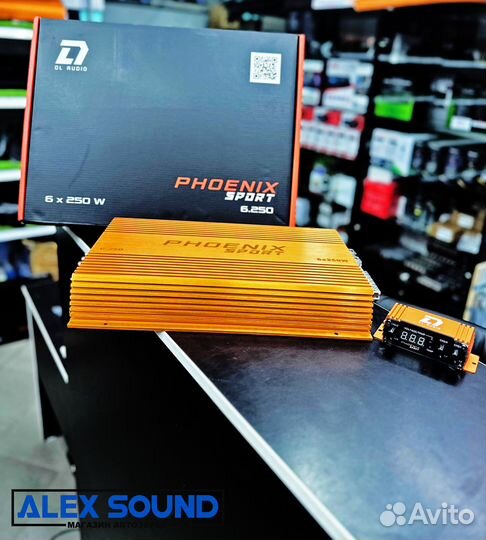 Усилитель 4-канальный DL audio Phoenix Sport 6.250