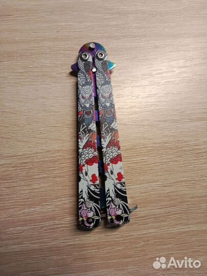 Тренировочный нож бабочка