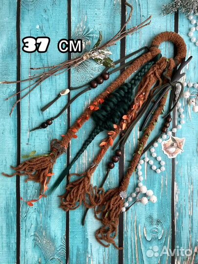 Заколка-фибула (заколка для волос, дред и кос)