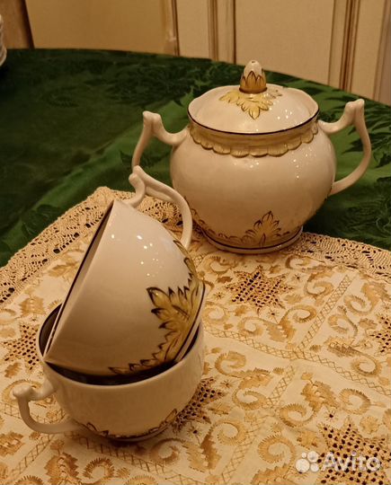 Чайная пара из сервиза 