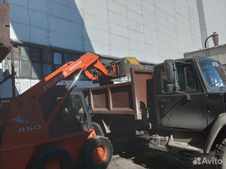 Услуги мини погрузчика