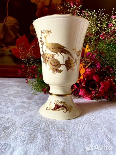 Антикварные фарфоровые кубки/вазы. Англия