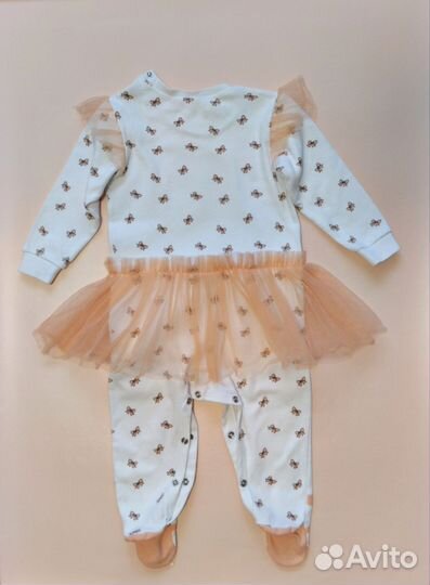 Слип комбинезон для девочки 74