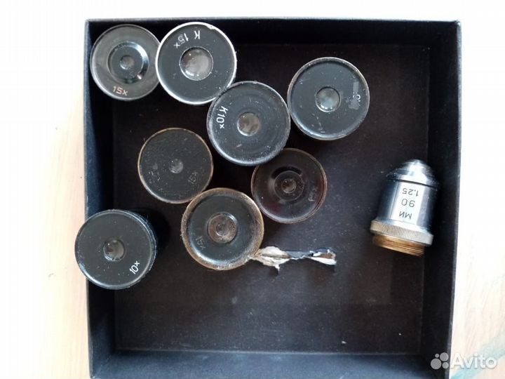 Микроскоп и детали