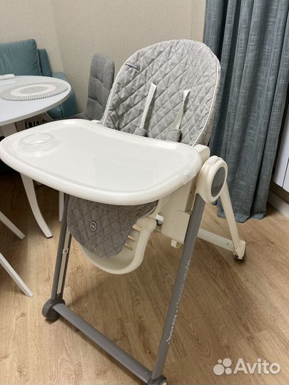 Стул для кормления складной happy baby berny