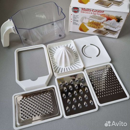Терка, соковыжималка, сепаратор яиц