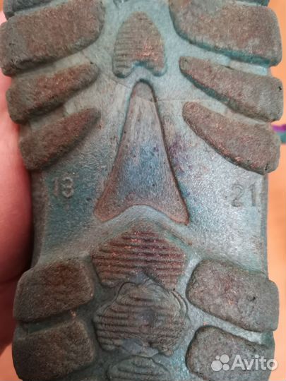 Ботинки демисезонные для мальчика 21 размер