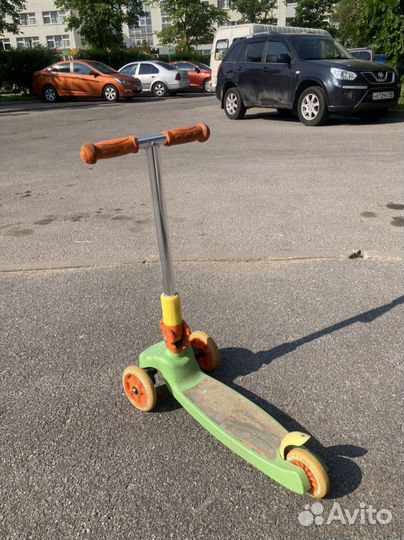 Самокат детский трехколесный