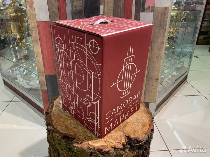 Подстаканник латунный «Русские пляски»