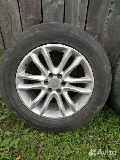 Литые диски с летней резиной для ниссан патфайндер