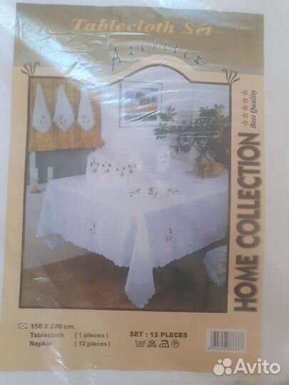 Скатерть с салфетками