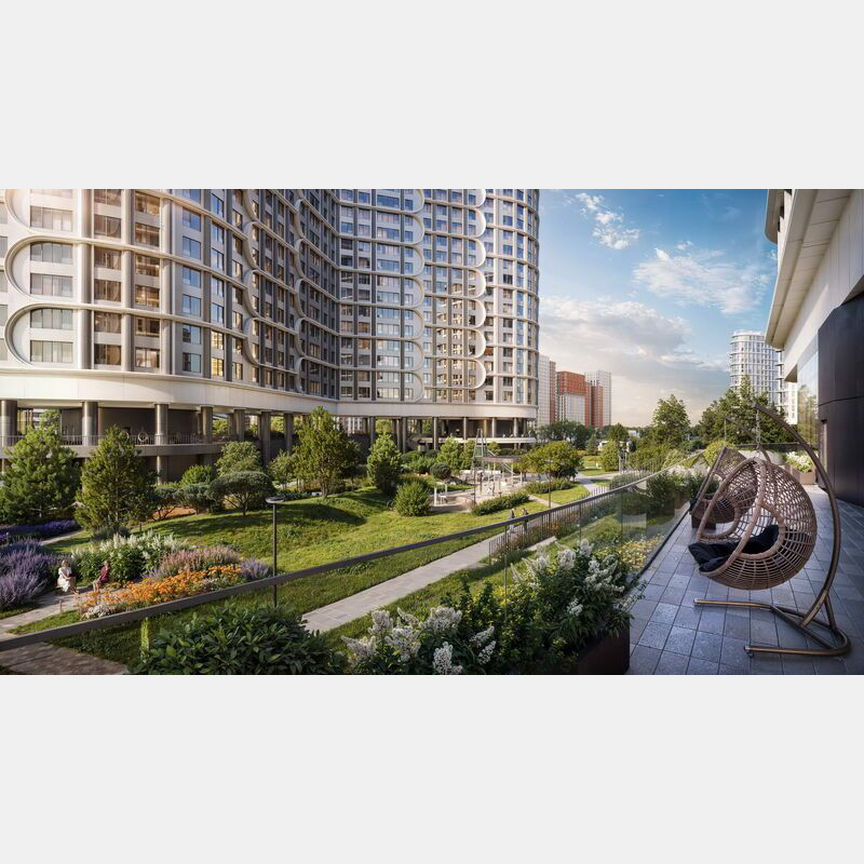 1-к. квартира, 47,3 м², 19/21 эт.