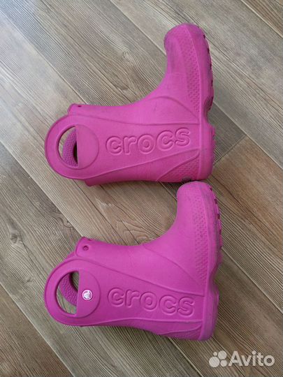 Crocs сапоги детские