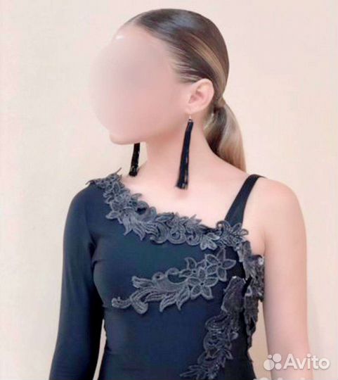 Платье Ю-1 (Латина) для спортивных бальных танцев