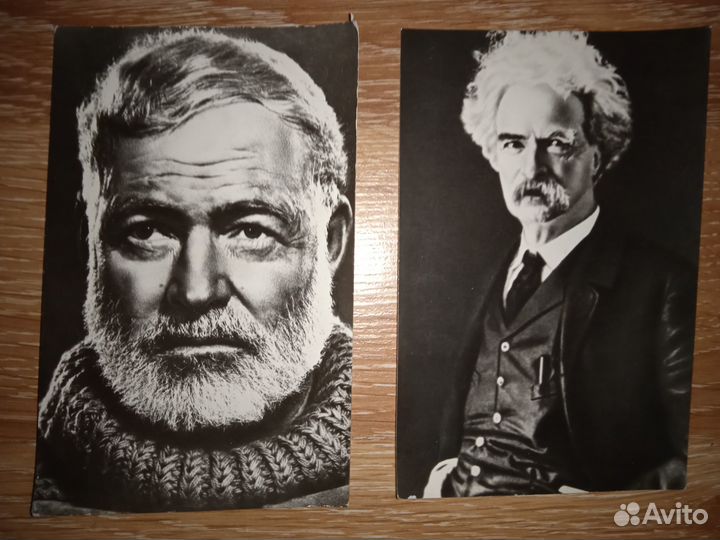 Открытки из СССР. Писатели