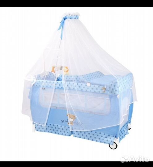 Кровать-манеж детская