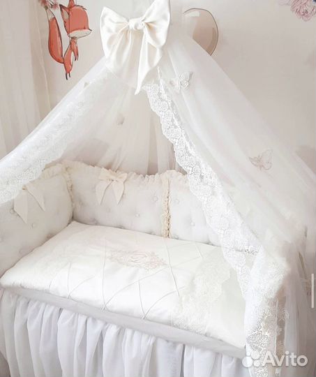 Бортики в кроватку