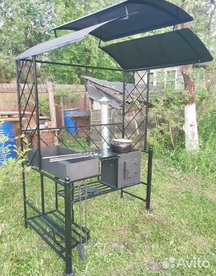Мангал с завода