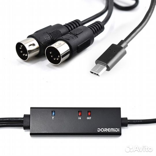 Миди-кабель адаптер и USB2 или -типC. Новое