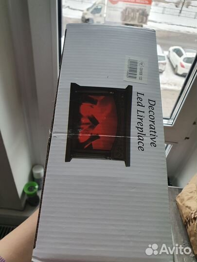 Камин декоративный новый usb