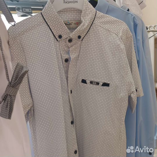 Школьные рубашки для мальчиков 158 164