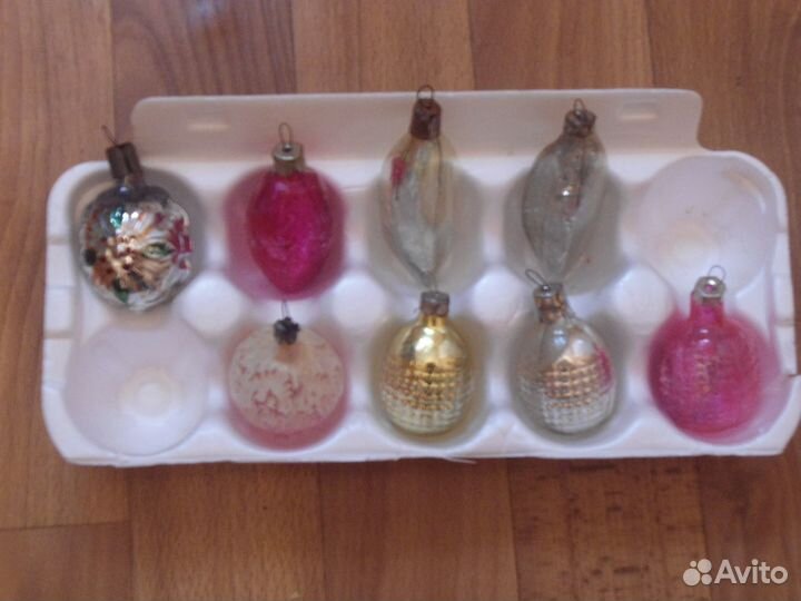 Ёлочные игрушки СССР