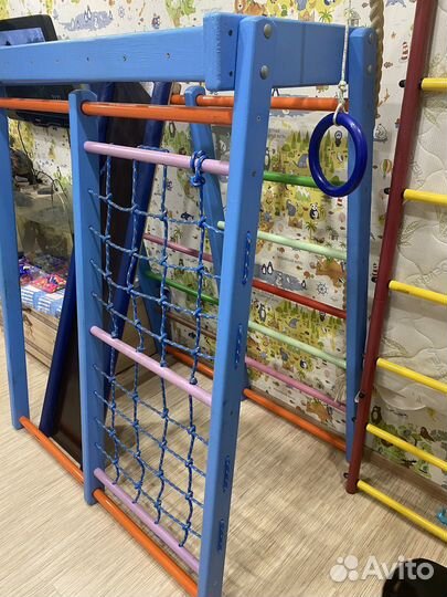 Шведская стенка деревянная бу