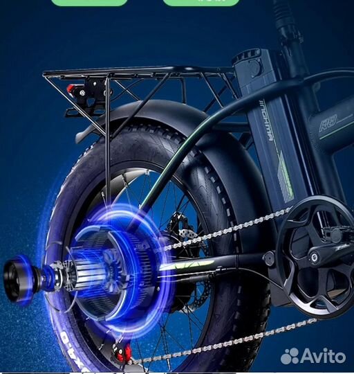 Электрофэтбайк 500 Вт 48 В 15 ач складной