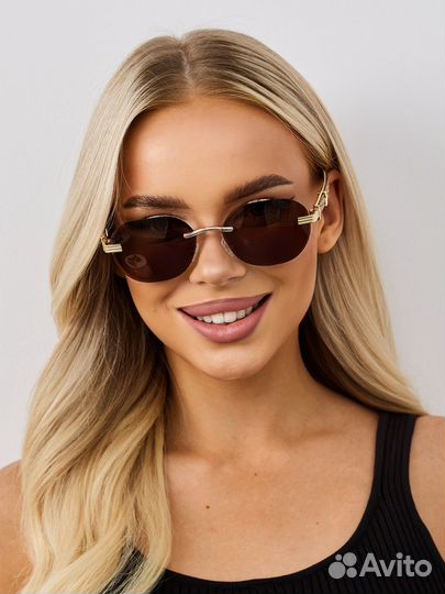 Солнцезащитные очки с деревянными дужками YC