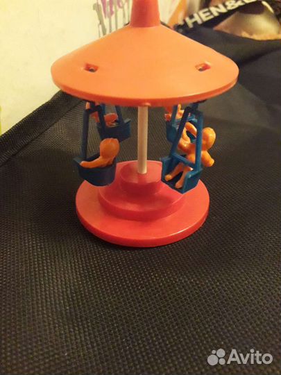 Карусель мини с пупсиками 1,5см,ссср,10см