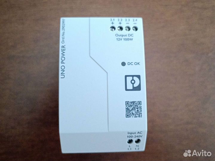 Источник питания Phoenix Contact Uno-Ps 1AC 12VDC