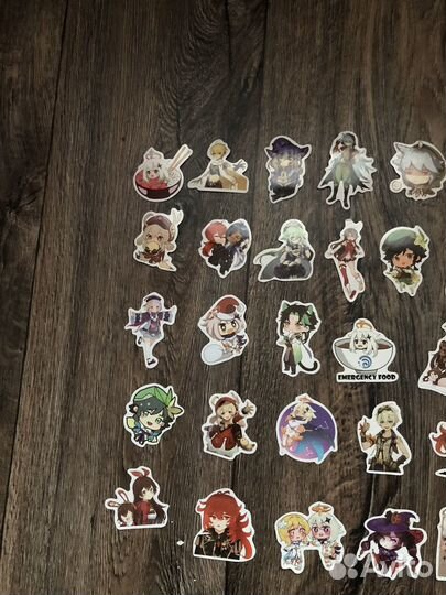 Наклейки Genshin