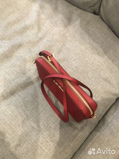 Сумка Michael Kors кроссбоди красная