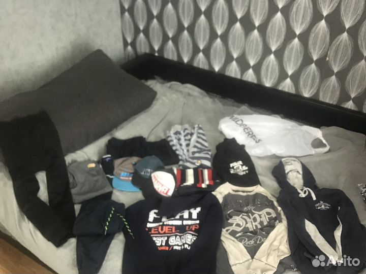 Детские веши для мальчика с 10 лет пакетом