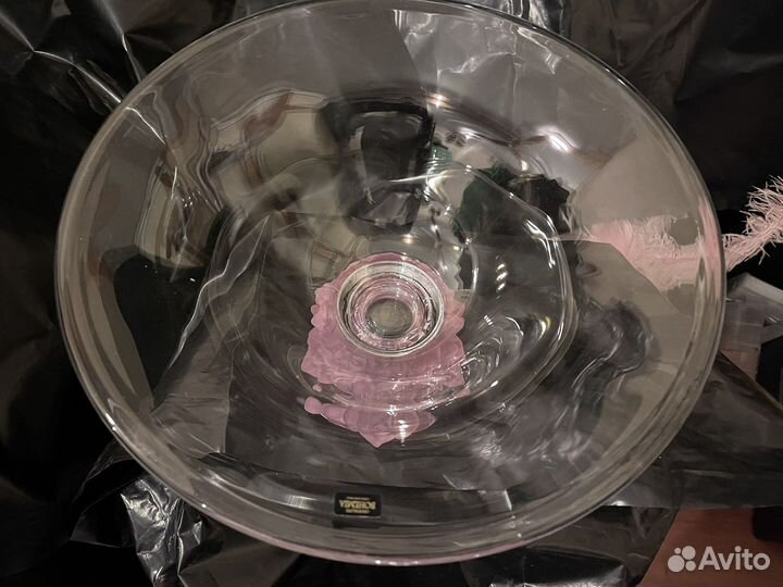 Ваза для фруктов Crystal Bohemia