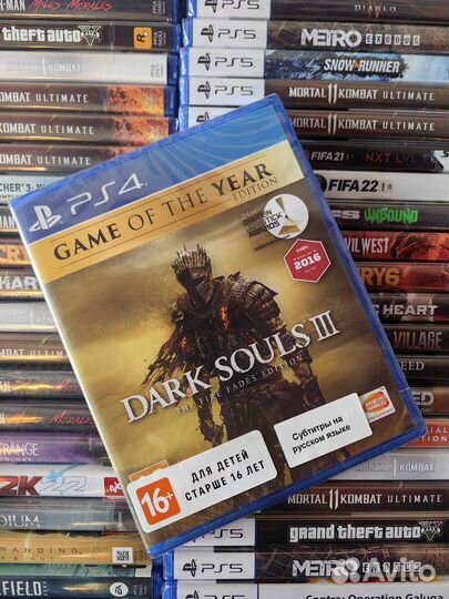 Игра Dark Souls 3 с Dlc ps4, ps5