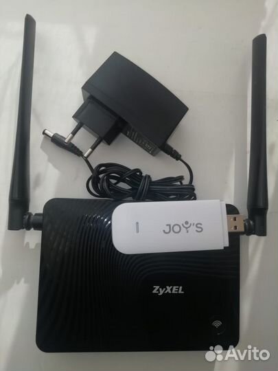 4G модем с роутером Zyxel Omni II Прошит
