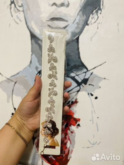 Диадема. Веточка для свадебной прически